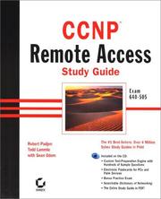 Cover of: CCNP Remote Access Study Guide Exam 640-505