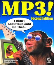 Cover of: MP3! I Didn't Know You Could Do That...