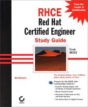 Cover of: RHCE Red Hat Certified Engineer Study Guide Exam RH302 by Bill McCarty