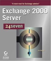 Cover of: Exchange 2000 server by Jim McBee