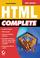 Cover of: HTML Complete