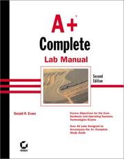 Cover of: A+ Complete Lab Manual | Donald R. Evans