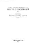 Cover of: Corpus flaubertianum