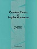 Quantum theory of angular momentum by D. A. Varshalovich