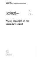 Cover of: Moral education in the secondary school