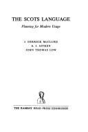 Cover of: The Scots language: planning for modern usage