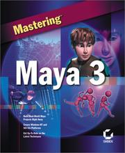 Cover of: Mastering Maya 3 by John L. Kundert-Gibbs, Peter Lee