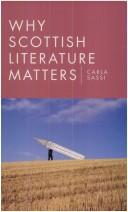 Cover of: Why Scottish literature matters