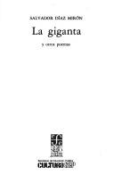 Cover of: Giganta y otros poemas