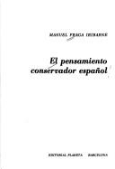 Cover of: El pensamiento conservador español