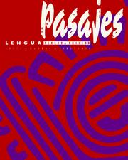 Cover of: Pasajes by Mary Lee Bretz