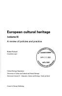 Cover of: European cultural heritage.