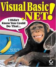 Cover of: Visual Basic .NET! I Didn't Know You Could Do That...