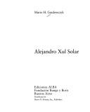 Cover of: Alejandro Xul Solar.