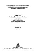 Cover of: Die Selbst- und Fremdwahrnehmung der bosnischen Völker in der historischen Prosa von Ivo Andrić und Isak Samokovlija