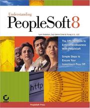Cover of: Understanding PeopleSoft 8 by Lynn Anderson, LLC Cap Gemini Ernst & Young U.S., Cap Gemini Ernst LLC, Young U.S.
