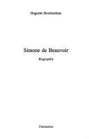 Cover of: Simone de Beauvoir by Bouchardeau, Huguette
