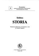 Storia by Sebēos Bishop of Bagratunik