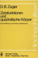 Cover of: Zetafunktionen und quadratische Körper by Don Bernard Zagier