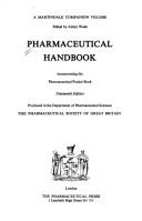 Cover of: Pharmaceutical handbook | 