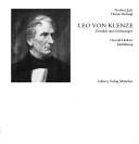 Cover of: Leo von Klenze: Gemälde und Zeichnungen