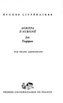 Cover of: Agrippa d'Aubigné, Les tragiques