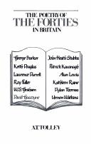 Cover of: The poetry of the Forties in Britain