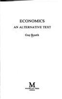 Cover of: Economics, an alternative text