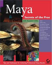 Cover of: Maya: secrets of the pros