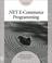 Cover of: .Net e-commerce programming