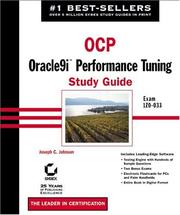 Cover of: OCP: Oracle9i Performance Tuning Study Guide with CDROM