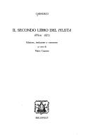 Cover of: Il secondo libro del Filista by Carneiscus