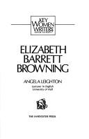 Cover of: Elizabeth Barett Browning