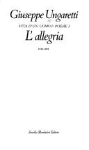 Cover of: L' allegria by Giuseppe Ungaretti