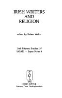 Cover of: Irish writers and religion by edited by Robert Welch.