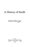A history of Sindh by Suhail Zaheer Lari