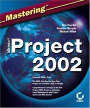 Cover of: Mastering Microsoft Project 2002 (Mastering) by Gini Courter, Annette Marquis, Michael Miller