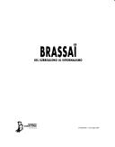 Cover of: Brassaï by Brassaï