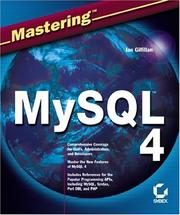 Cover of: Mastering MySQL 4