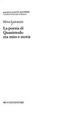 Cover of: poesia di Quasimodo tra mito e storia