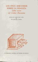 Cover of: Los once discursos sobre la realeza by introducción, versión, notas e índice de Salvador Díaz Cíntora.