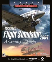 Cover of: Microsoft Flight Simulator 2004: A Century of Flight by Doug Radcliffe, Andy Mahood