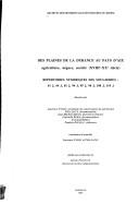 Cover of: Des plaines de la Durance au pays d'Aix: agriculture, négoce, société (XVIIIe-XXe siècle) : répertoires numériques des sous-séries 61 J, 64 J, 81 J, 94 J, 95 J, 96 J, 108 J, 119 J