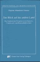 Cover of: Blick auf das andere Land: ein Vergleich der Perspektiven in Deutsch-, Französisch- und Russischlehrwerken