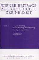 Cover of: Individualisierung, Rationalisierung, Säkularisierung: neue Wege der Religionsgeschichte