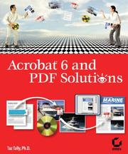 Cover of: Acrobat 6 and PDF Solutions