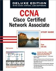 Cover of: CCNA Cisco certified network associate study guide by Todd Lammle