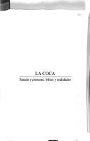 Cover of: La coca: pasado y presente : mitos y realidades