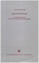 Cover of: Dianoēmata: Kleine Schriften zu Platon und zum Platonismus