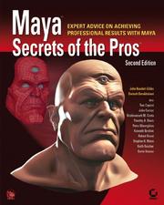 Cover of: Maya Secrets of the Pros (Maya Masters)